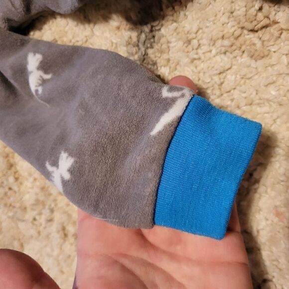 Carter's boy bundle of 2 fleece one piece footie sleepers - Picture 12 of 16